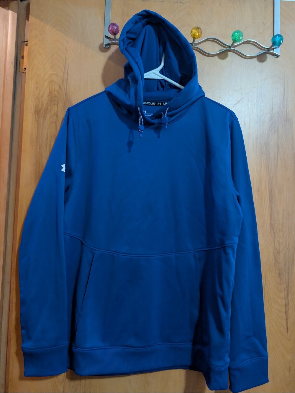 Under Armour Storm Women's Blue Loose Fit Hoodie Sweatshirt Medium